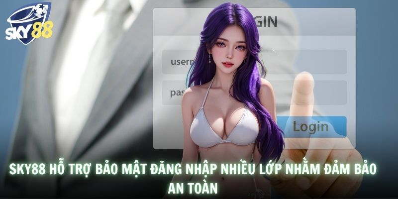 SKY88 hỗ trợ bảo mật đăng nhập nhiều lớp nhằm đảm bảo an toàn