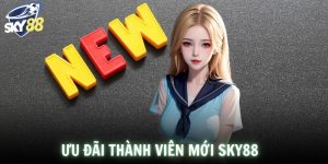Ưu Đãi Thành Viên Mới SKY88 Cho Hội Viên Lần Đầu Tham Gia